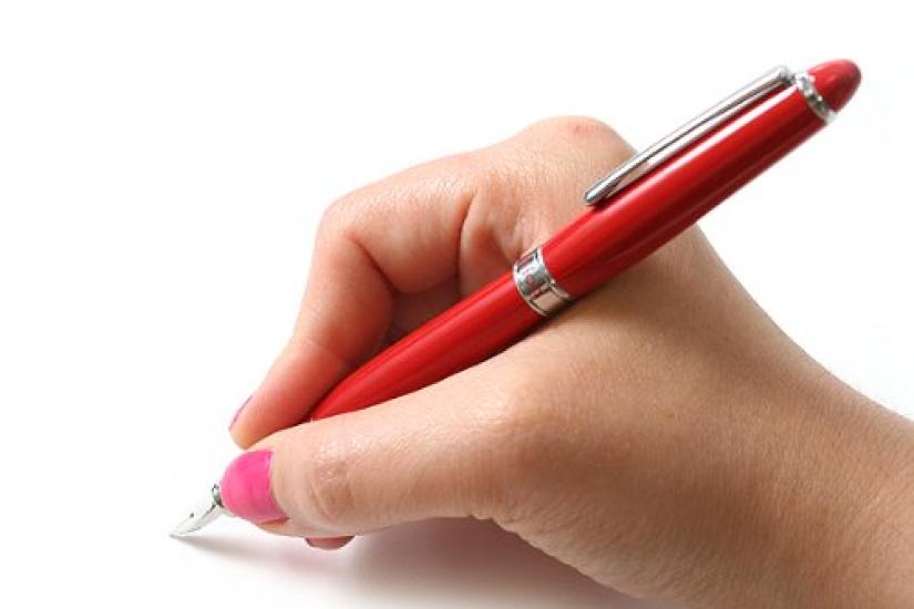 Platinum Fountain Pen Fine Shaft Fountain Pen Affection PAF5000 Sky Red