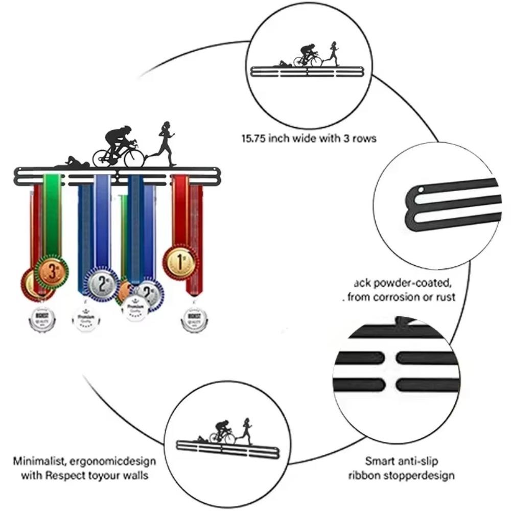 Elegante Heim- & Bürodekoration: Schlüsselhalter, Badezimmerzubehör, Wandgarderoben & Mehrstil Ehrenmedaillen-Wandhalter Haken