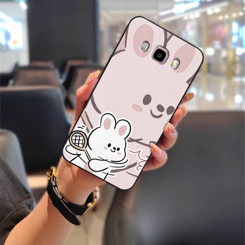 Full wrap Anti-dust Phone Case For Samsung Galaxy J510/J5 2016/J5108 Shockproof Soft case Graffiti Phone Pouch Couple