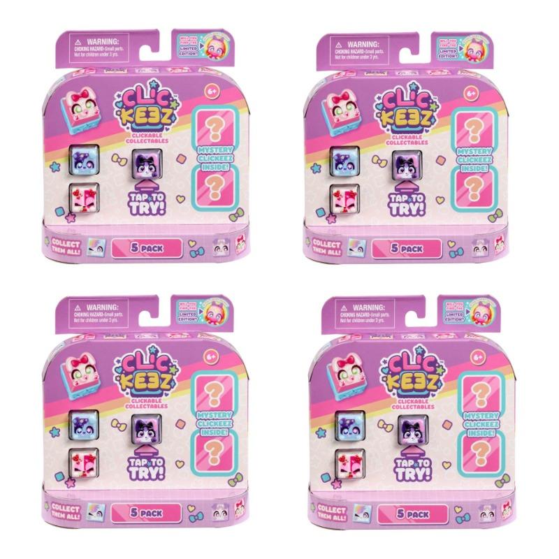 Clickee Mechanical keyboard hat backpack doll pendant Keychain blind box decompression collection of children's toys.