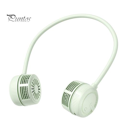 

Портативный безлопастной вентилятор без помощи рук, регулируемая скорость, перезаряжаемый, малошумный, тихий, шейный вентилятор, вентилятор воздушного охлаждения светло-зеленый