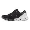 On Cloudflyer Lace Up Cushioning Slip Resistant Abrasion Resistant Low top Running Shoes Women's Black White 81.98663