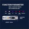1Pc Rechargeable Mini Keychain Flashlight With 10 Modes And Magnetic Base - Ideal For Camping And Outdoor Activities