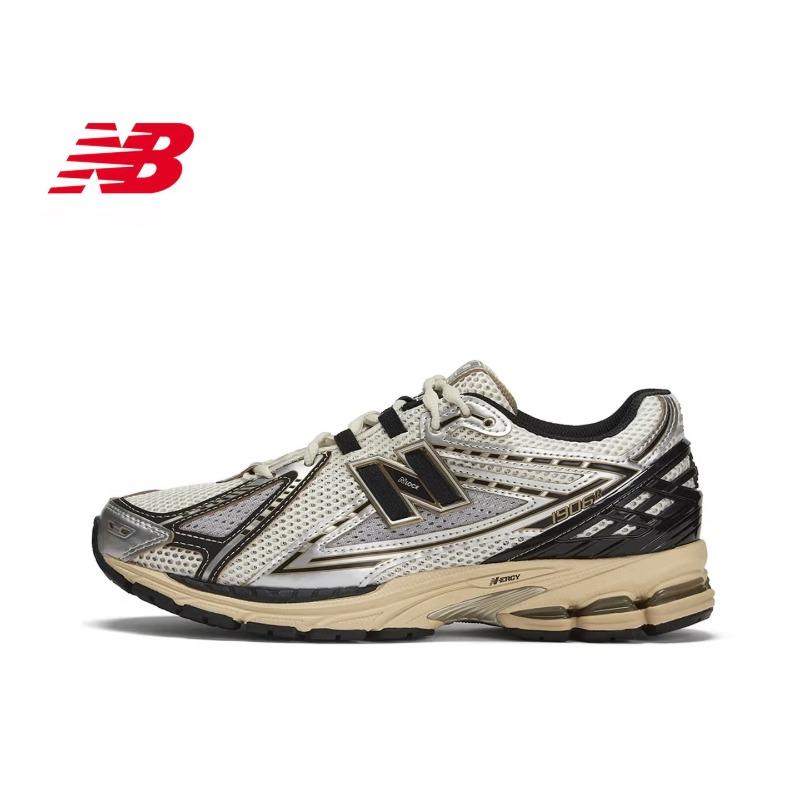 

NEW BALANCE Папины кроссовки Мужские Женские Обувь для пары Ретро Толстая подошва Универсальные Низкие Повседневные Спортивные кроссовки M1906RAV 36