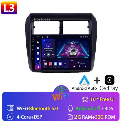 Car Radio Android Auto For Toyota Agya Wigo 2013-2018 Head Unit Multimedia Player GPS Navigation Carplay BT 5G WiFi No 2din DVD