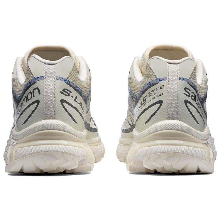 Salomon XT-6 Mindful Comfortable Fabric Shock Absorption Slip Resistant Durable Lightweight Low Top Casual Running Shoes Unisex sneaker Vanilla 416617