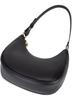 Women's Shoulder Bag Eco-Friendly Leather Multi-Compartment Black Large Capacity Tote