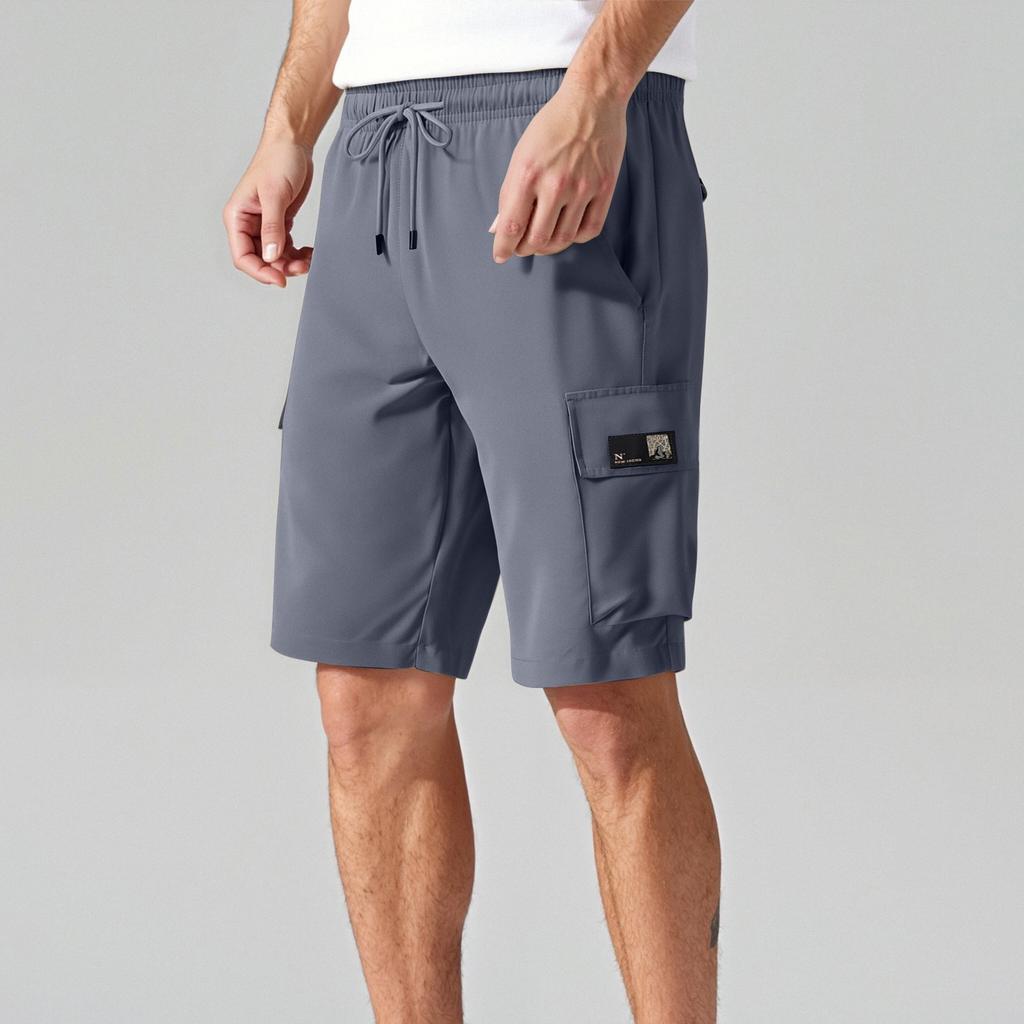 Summer Casual Pants, Workwear Shorts, Men's Thin Cropped Pants
