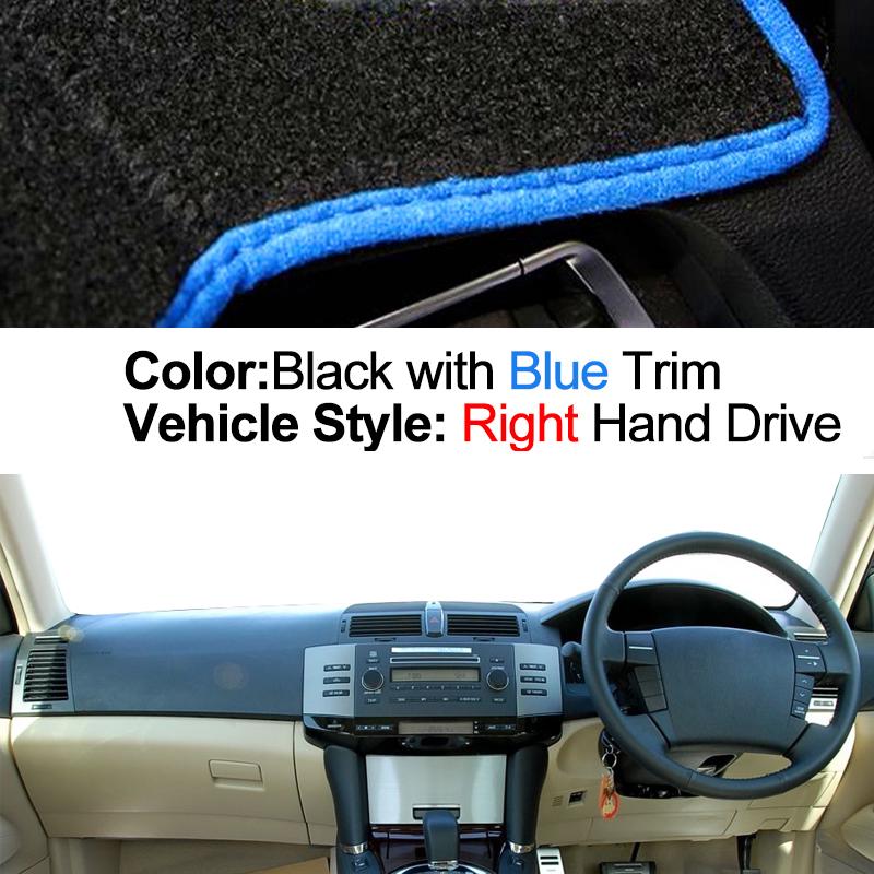 Car Dashboard Cover Dash Mat Carpet Cape For Toyota MARK X 2004 - 2009 Reiz 2005 - 2009 Auto Sun Shade Anti-Sun UV Anti-dirty