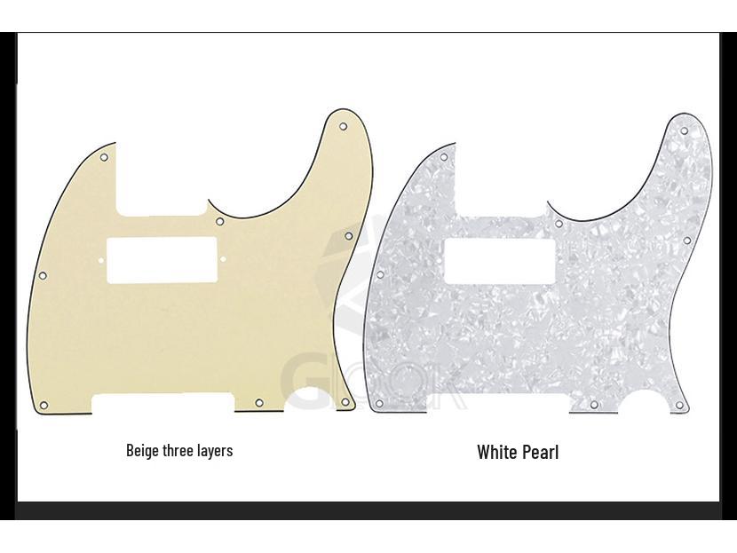 Electric Guitar Pickguard - Meifen Mofen TL Standard Double Panel Cover Plate