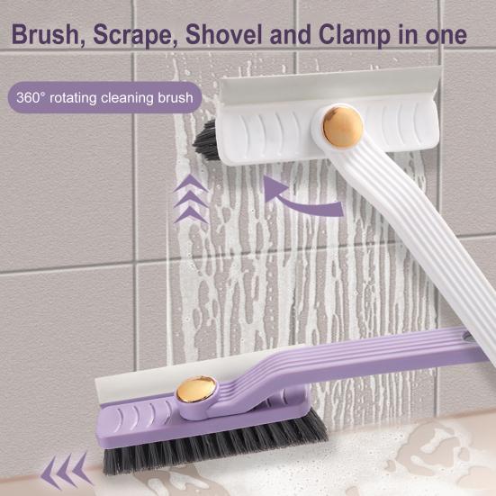 1Pc Multi-Function Rotating Crevice Gap Cleaning Brush Kitchen Toilet Tile Joints Dead Angle Cleaner Scrub Brush Home Shower Floor