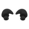 1 Pair Swimming Ear Plugs Soft Silica Gel Waterproof DustProof Water Sports Swim Earplugs(Black in Bulk )