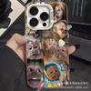 Full Screen Monkey Applies To Apple 15 Colored Silver iPhone14Pro Creative 11promax Matte 16 Protective Case 17