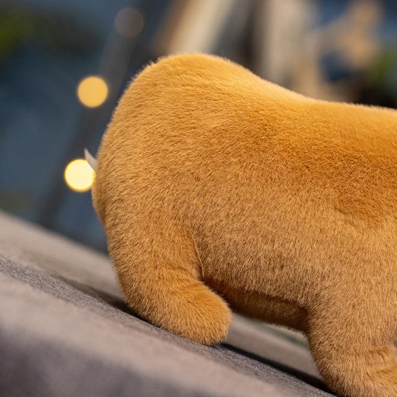 Cute Simulated Capybara Plush Animal Capybara Plush Birthday Party Gift Idea Holiday Gift Idea (Brown) 18CM/26CM