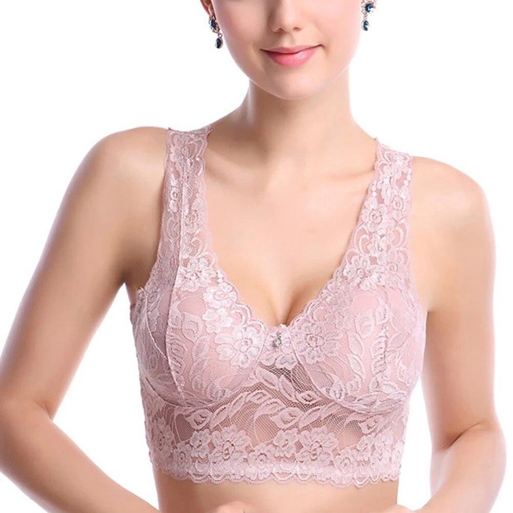 

Женское уютное хлопковое белье с глубоким V-образным вырезом, бесплатное нижнее белье, женское нижнее белье, летние тонкие бюстгальтеры пуш-ап 4XL