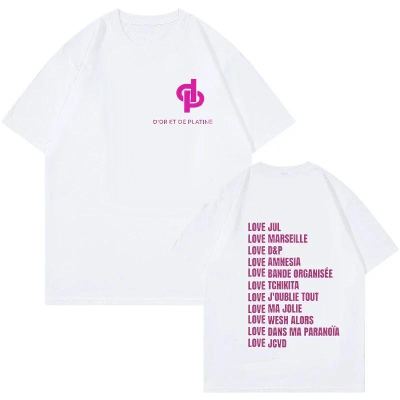 

2025 Hot Sale Love Jul Harajuku T Shirts Men Women Pop Music T-shirt Fashion Casual Tees Tops high quality Short Sleeves Casual 4XL