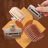 Yousheng Square Hair Scalp Massage Brush with Finger Strap Anti-Slip Hair Washing Scrubber for Deep Cleaning Exfoliating Relaxing Shower Shampoo Brush