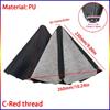 Car Shift Collar PU Leather Carbon Fiber Dust Cover Accessories, Shift Lever Knob, Shift Boot Dust Cover Gear Shift Collars