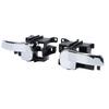 2PCS Interior Door Handle Replacement for Navara D40 Pathfinder R51 806714X02B Front Rear Chrome Lever Left Right Inner