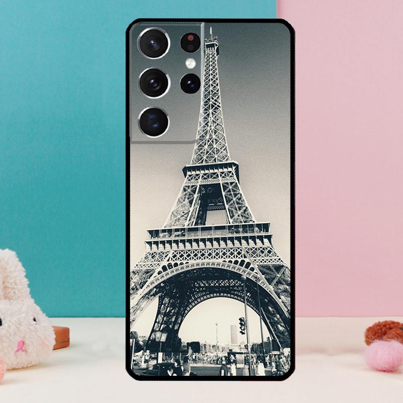 France Eiffel Tower In Paris Phone Case For Samsung Galaxy S25 S24 S23 S22 S21 Ultra S9 S10 S20 Plus S24 FE Funda Cover