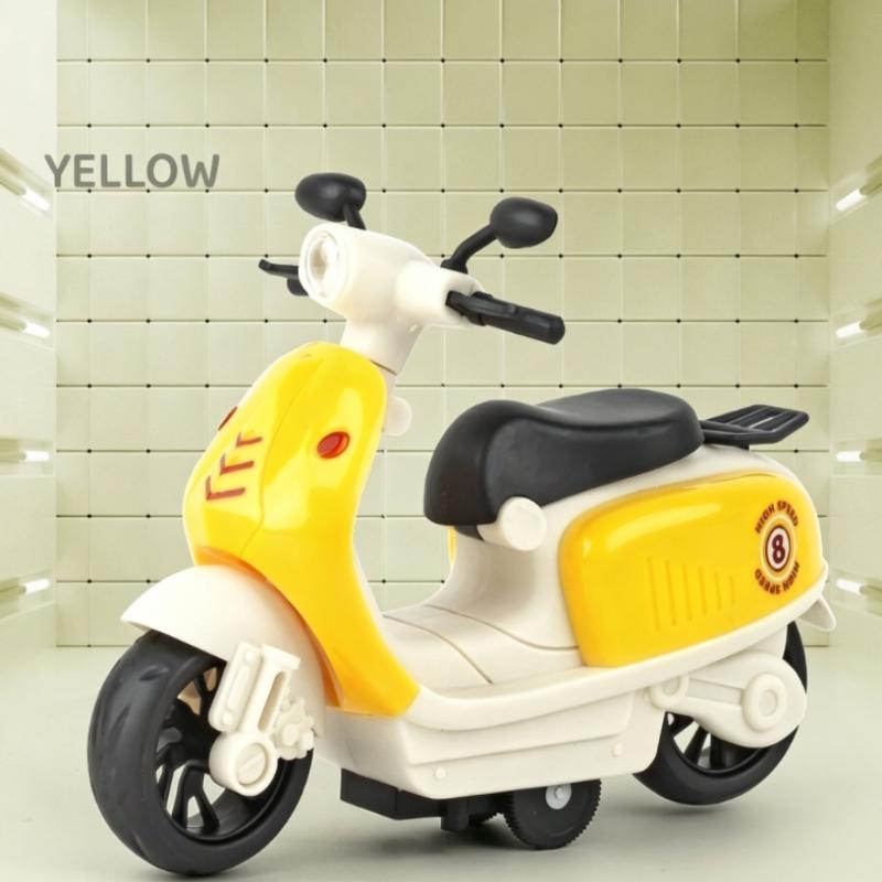 Children'S Inertial Motorcycle Toy Simulation Drop-Resistant Motorcycle Model Funny Birthday Gifts-Toy