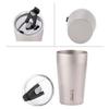 500ml Outdoor Titanium Teacup Double Wall Camping Beer Cup 500ml Water Cup with Lip Camping Equipment Picnic Cookware