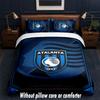 Atalanta FC Design Bed Bedding Set 1 Duvet Cover + 2 Pillowcases Soft Breathable Household Bed Linens