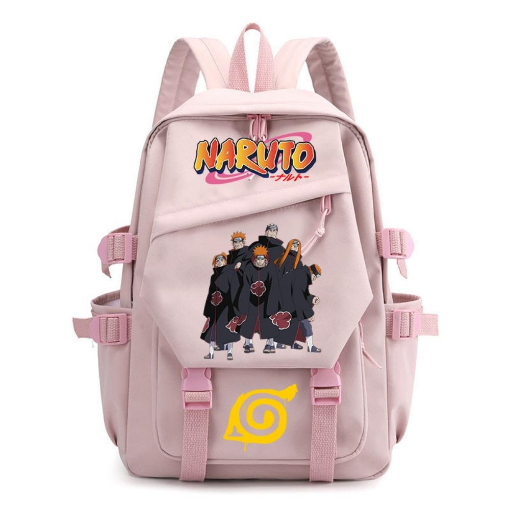 Anime Naruto Schoolbag Children's Backpack Elementary School Bag Boys and Girls Junior High School Students College Students Campus Backpack