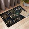 Raccoon Collage Pattern Rug Floor Mat for Living Room or Bedroom Soft and Comfortable Carpet a Gift for Birthday and Holiday.