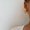 INS Style Hollow Flower Petal Earrings for Women - Perfect for Travel and Photos