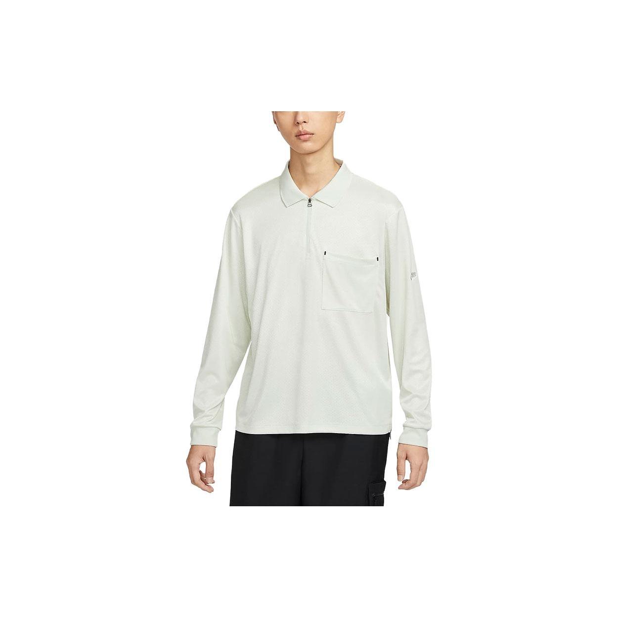 Nike Sportswear Tech Pack Polo Shirt White Men s FB7382-020 L