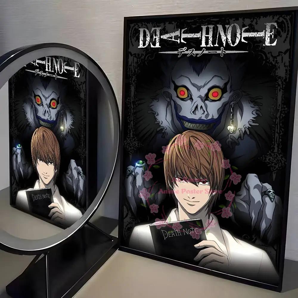 Death Anime Note Dn L Classic Vintage Poster Art Hd Canvas Advanced Aesthetic Printing Paper Wall Art For Living Room Home Decor