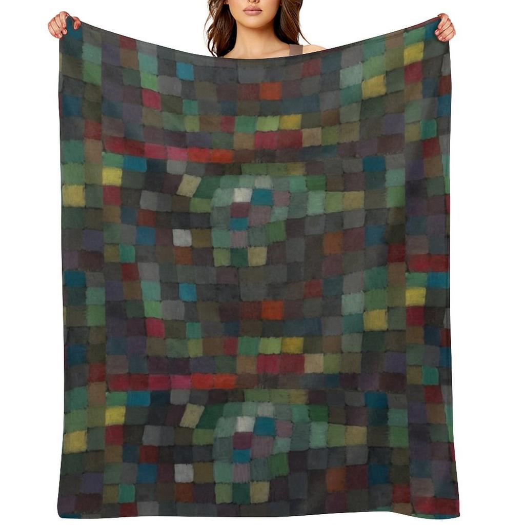 Paul Klee Detail Throw Blanket Luxury St christmas gifts Moving for sofa Blankets