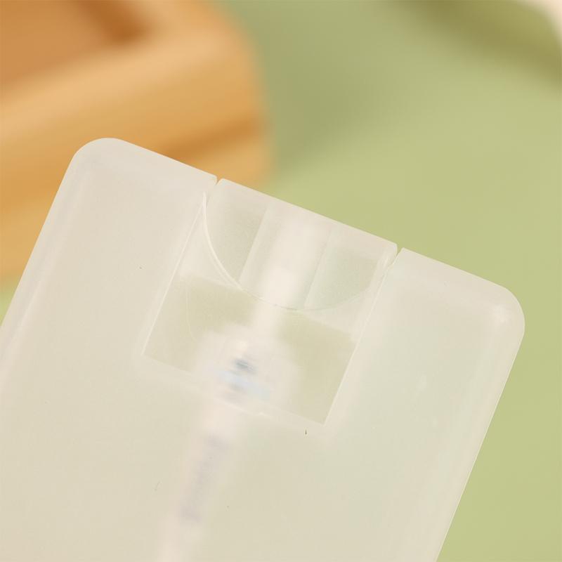 20Ml Refillable Perfume Spray Bottle Portable Card Spray Bottle Hand Sanitizer Alcohol Snap Bottles Travel Sub-Packing Bottles