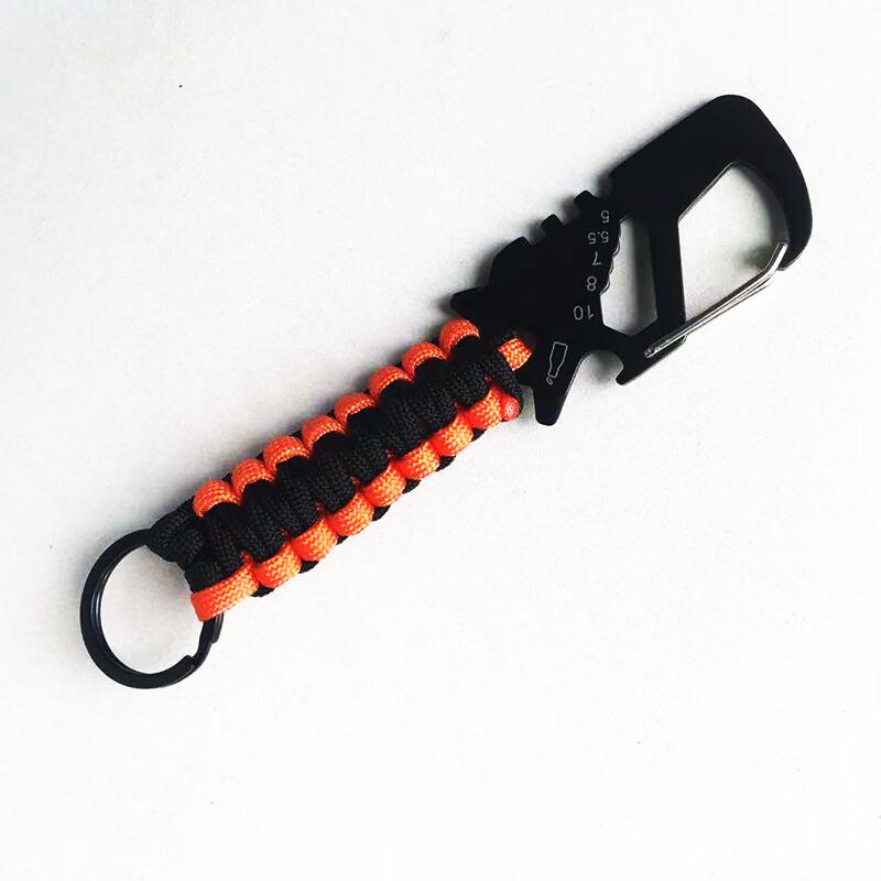 Ally Multifunctional Paracord Carabiner Keychain (3-Pack)