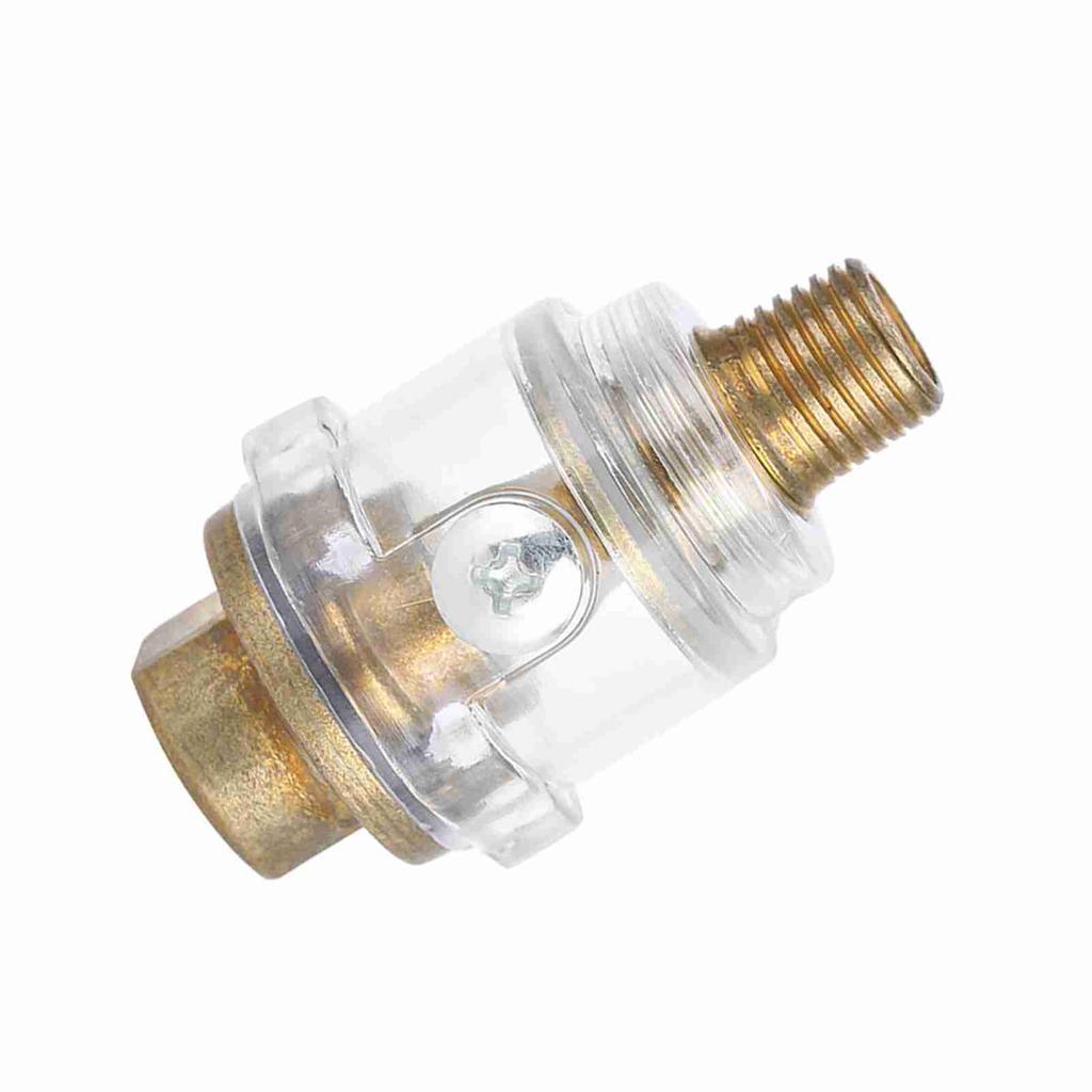 1 4  BSP Mini In Line Air Tool Oil Lubricator Oiler Compressor Pipe Automatic Lubrication