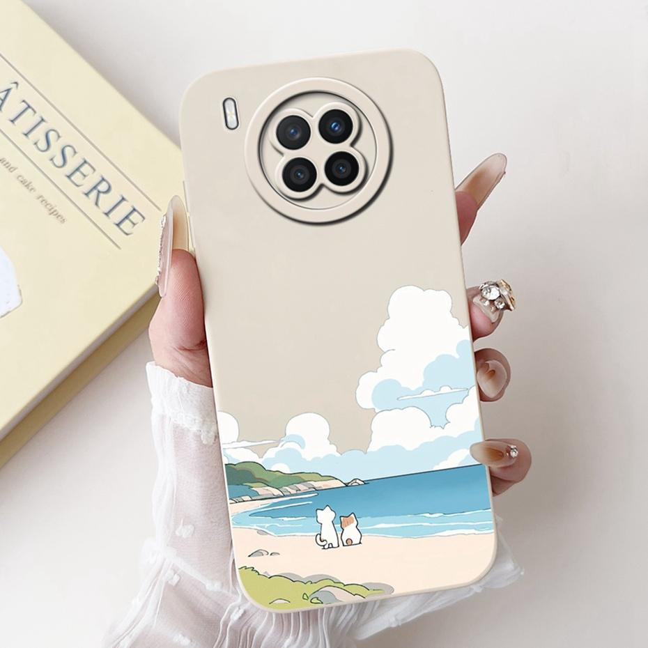 Lens Protective Case For Huawei Nova 8i NEN-L22 NEN-LX1 NEN-LX3 Cute Cartoon Soft Silicone Cover For Huawei Nova8i Phone Cases