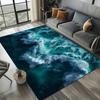 27 Style New Blue Green Seawater Sea Wave Ocean Carpet Rug for Living Room Bedroom Home Sofa Decoration,kids Non-slip Floor Mat