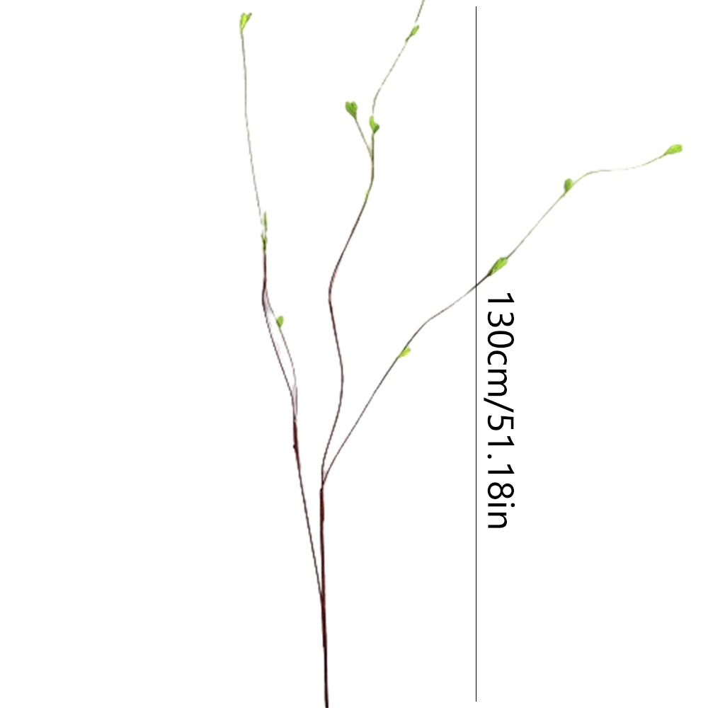 130cm Fake Willow Tree Handmade Simulated Green Leaf Plants Hotel Restaurant