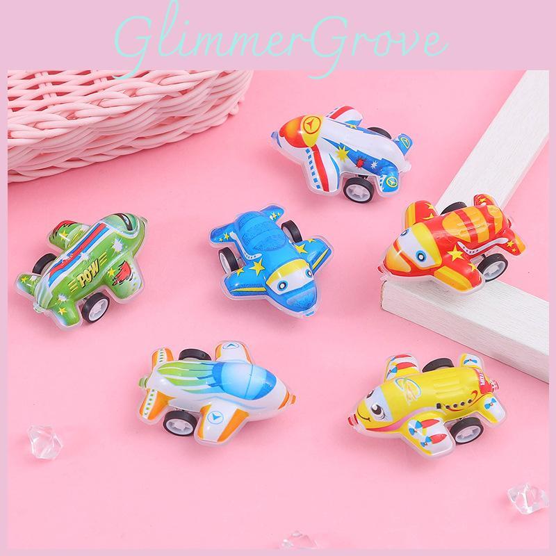 Simulation Mini Inertial Airplane Model Children Toy For Toddler Development And Interactive Play