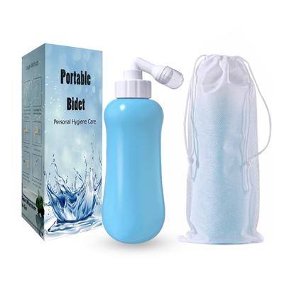 Venivici Portable Manual Toilet Portable Large Warm Water Cleaning Toilet Portable Hot Water Cleaner for Nursing and Includes Waterproof Storage Bag
