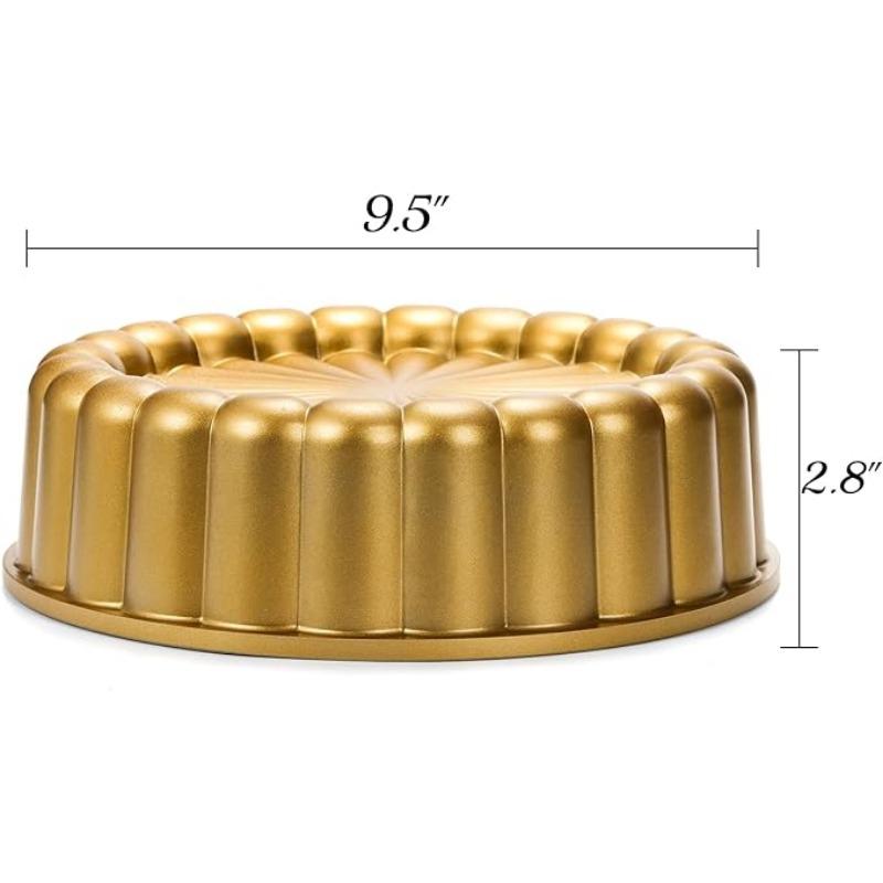 Charlotte dessert Cake Mold Aluminium Kitchen Accessories Decoration Round Christmas Valentine’s Wedding Family 3D Cake Pan