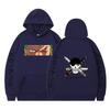 2026 Animation ONE PIECE Sauron Printed Loose Hoodie Autumn Men's and Women's Fleece Hooded Sweater New