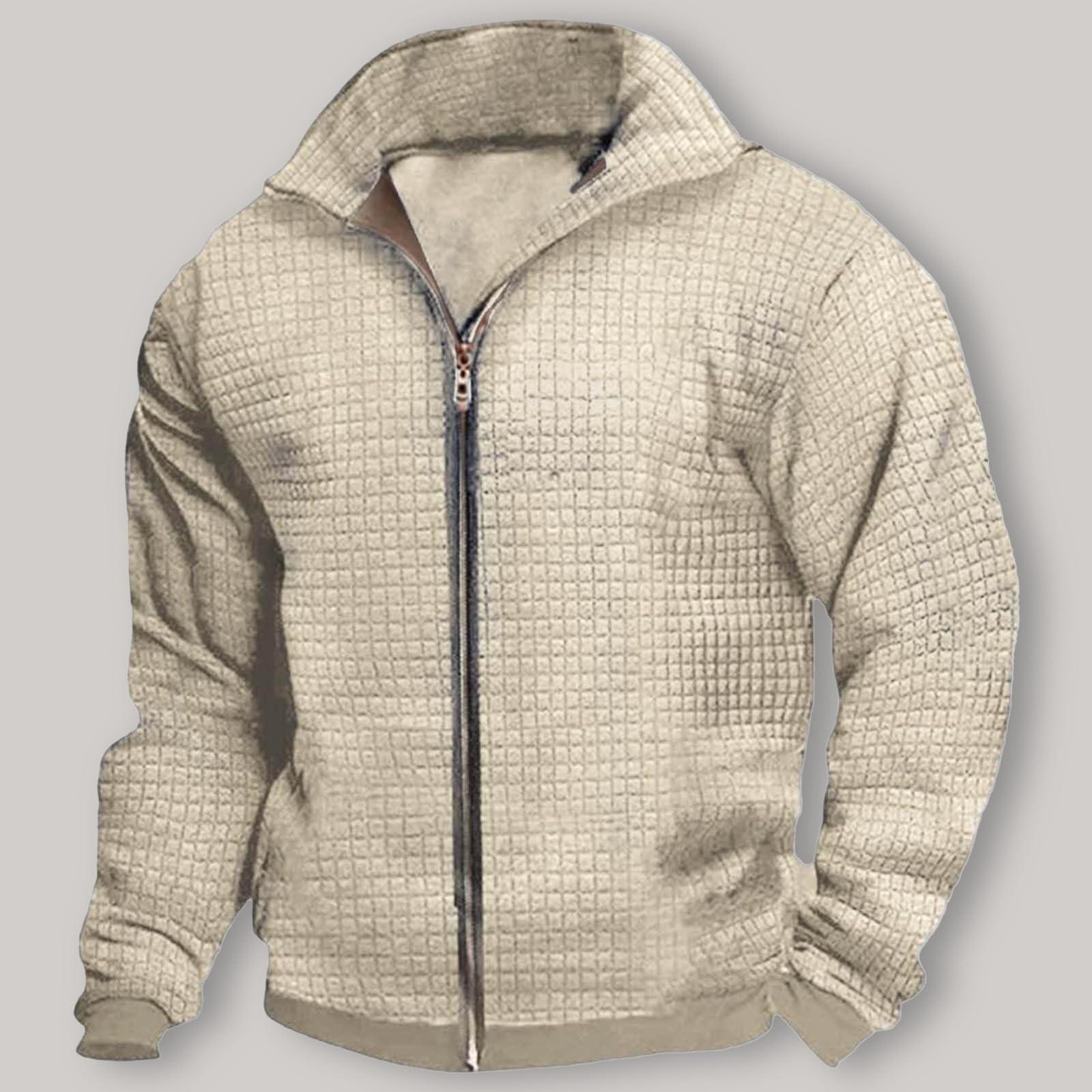 

Мужская флисовая толстовка, повседневная, с длинным рукавом, пуловер, 1/4 молнии XXXL хаки