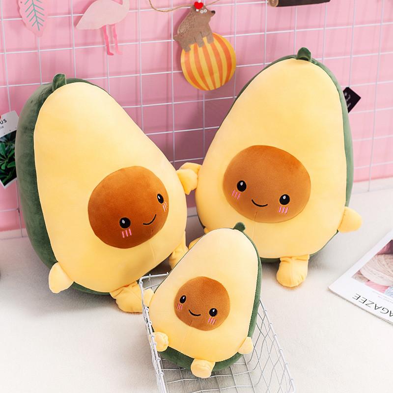 Avocado Fruit Plush Toy Cartoon Stuffed Dolls Bedroom Decoration Kids Gifts