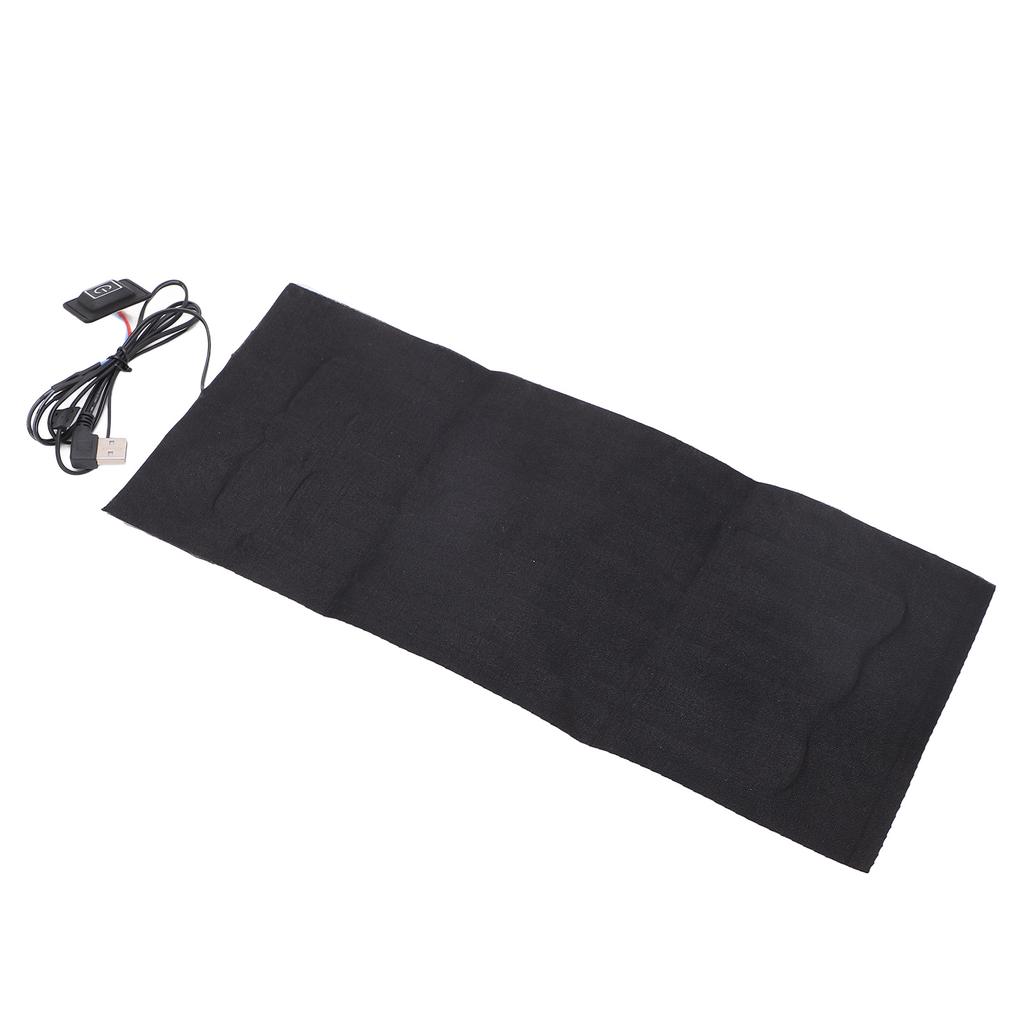 USB Heating Pad Mat 3 Gear Portable Multifunctional Safe Waterproof Stable Electric Heated Cloth