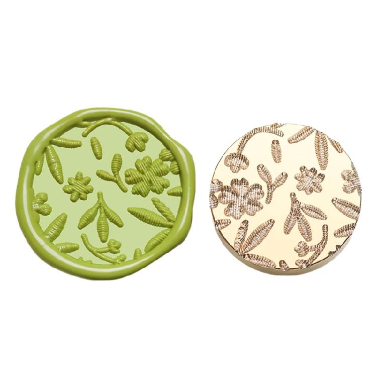 Emboss Wax Seal Stamp Head Removable Sealing Brass Stamp Head for Gift Envelope Invitations Greeting Card Decorations