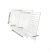 2x Acrylic Jewelry Display Stand Rack Gift Elegant Bracelet Holder Earring Dangle Showcase