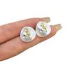 Fresh Seashell Flower Stud Earrings: Exquisite Minimalist Fashion for Women