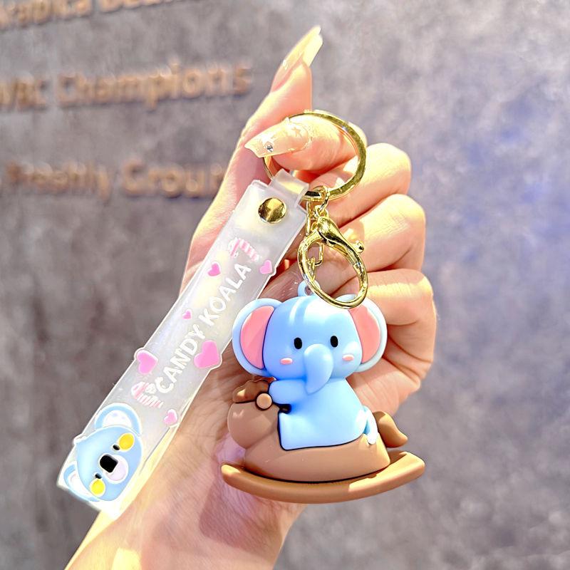 Cartoon Panda Keychain Pendant Panda Key Ring Key Chain Small Gifts Car Bag Pendant